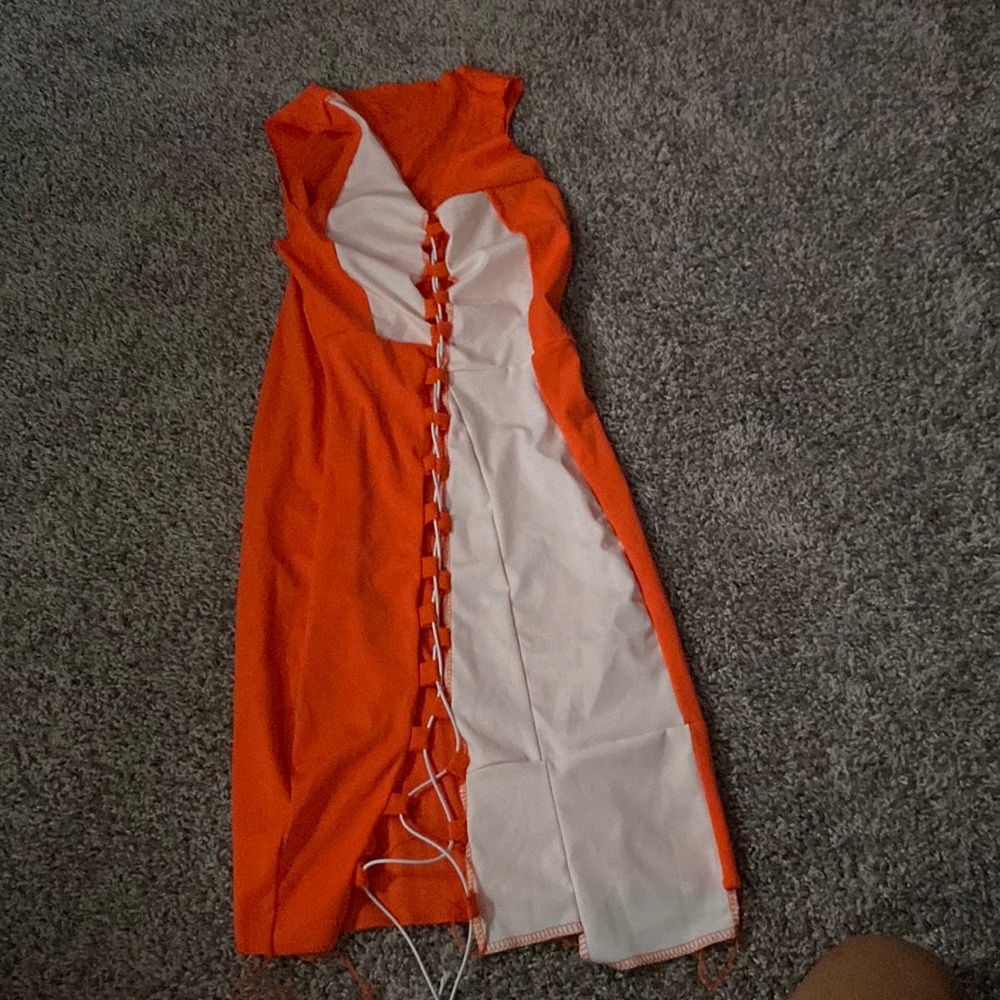 Tie up dress